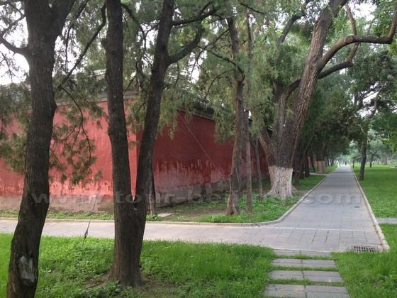 the Palace Fasting where emperors would fast 