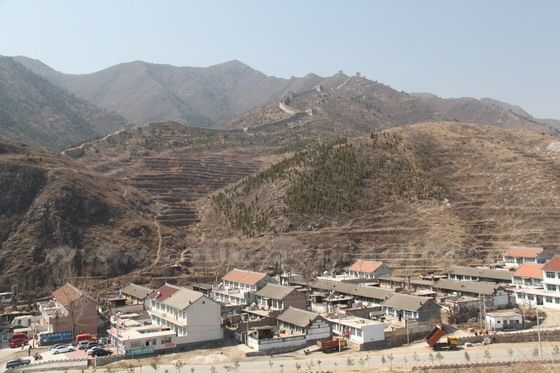 the west section of Baiyangyu Great Wall