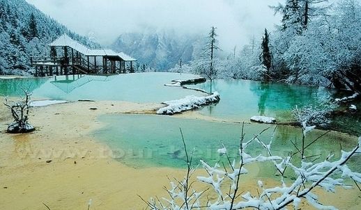 Jiuzhaigou in Winter